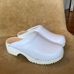 Assembly New York White Platform Clogs